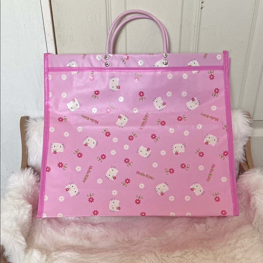 Hello Kitty Light Pink Character Tote